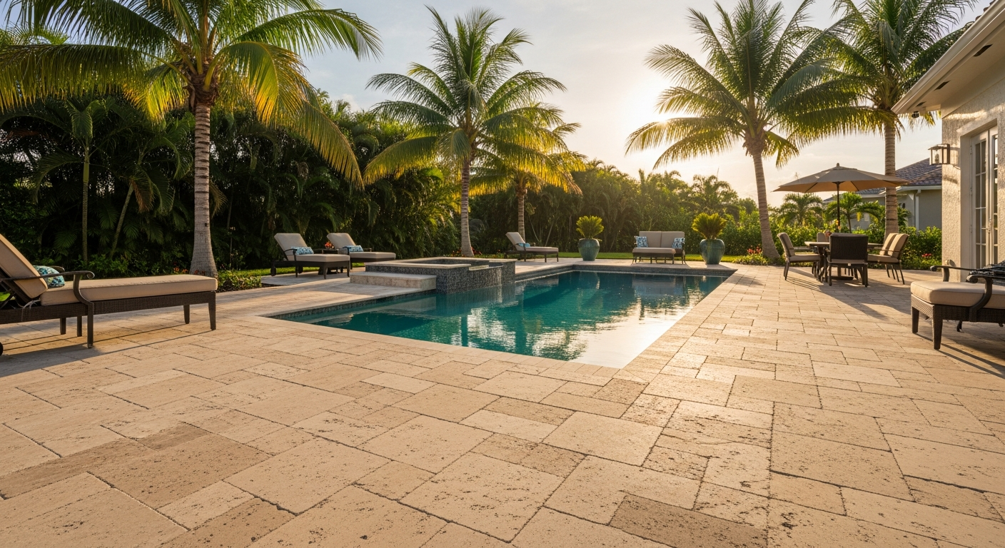 A detailed final walkthrough confirms every surface is perfectly set, edges are clean, and drainage is correct. Your new custom deck in Florida is complete and ready to enjoy.